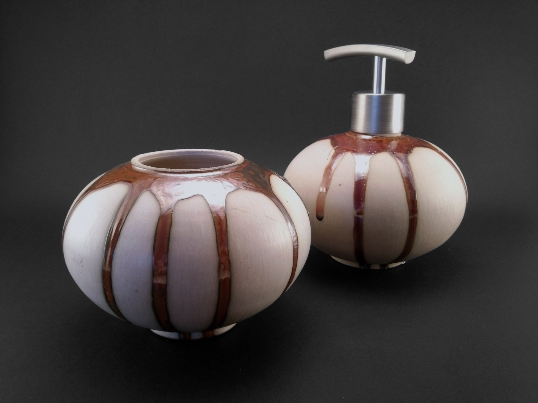 Caramel Lava Bathroom Set - Ildikó Károlyi